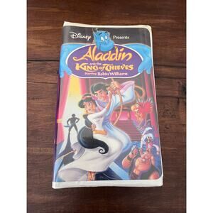 Aladdin and the King of Thieves (VHS, 1996) Disney Clam Shell